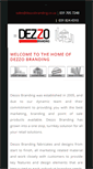 Mobile Screenshot of dezzobranding.co.za